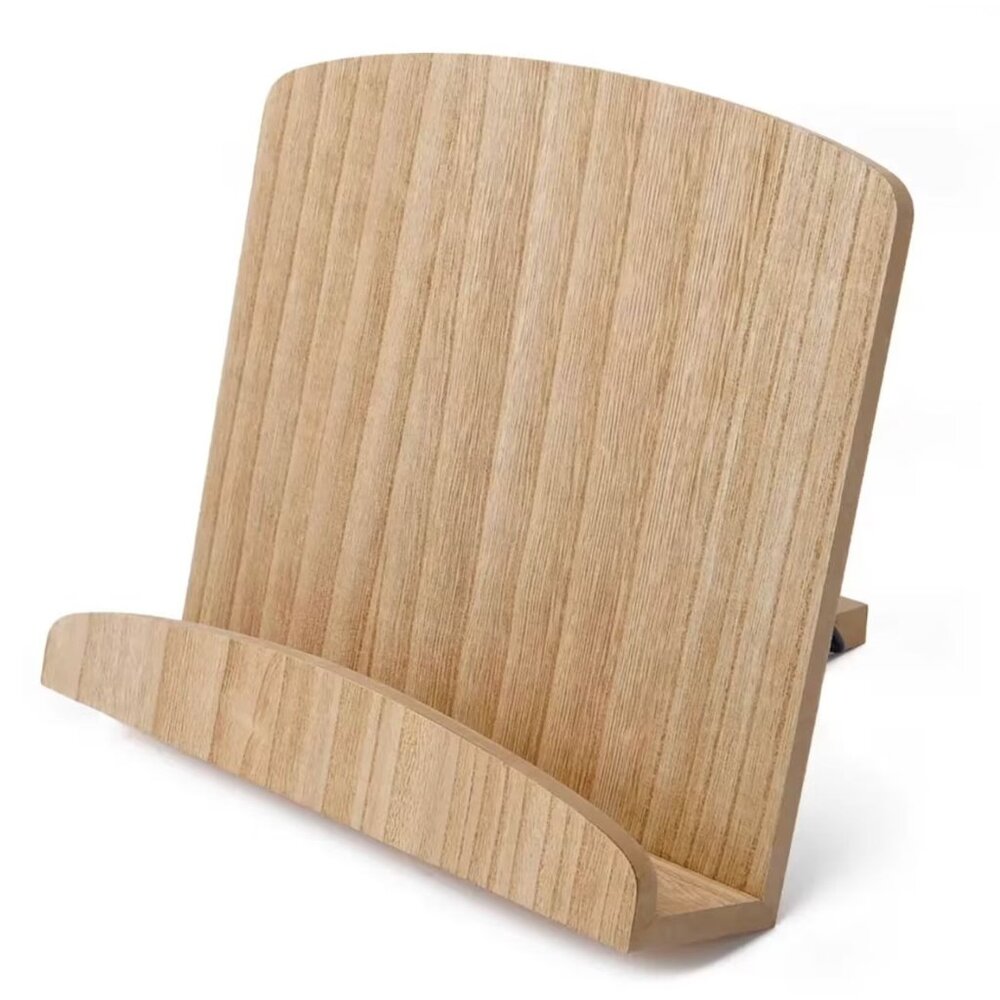 Natural Wood Media Tablet Stand